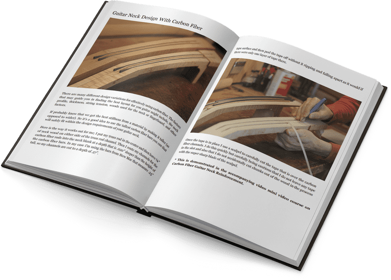 Open Book of Guitar Craftsmanship Secrets PNG