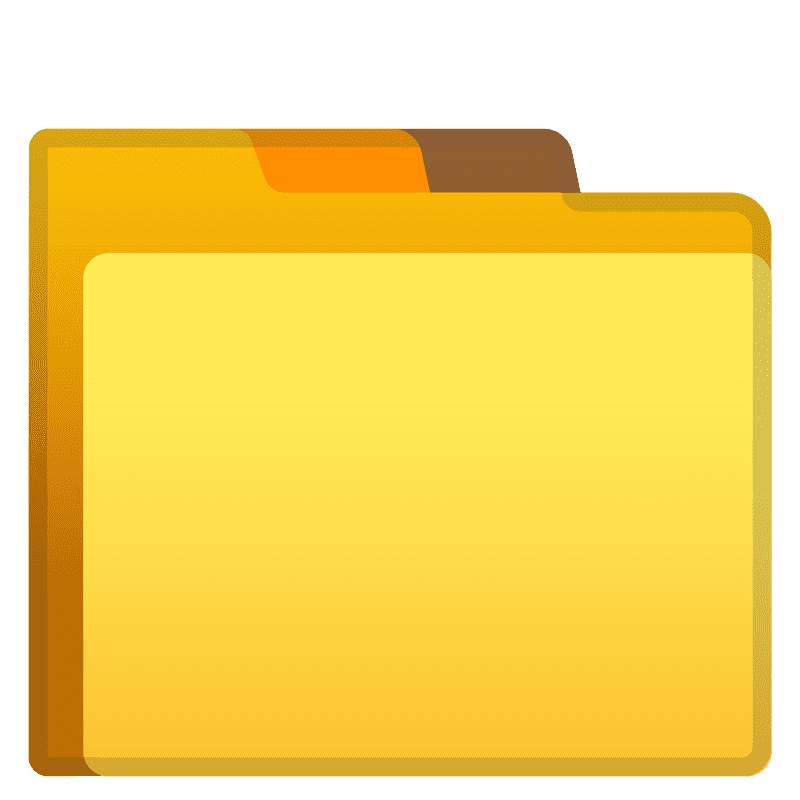 Colorful Document Organizer Folder Design PNG