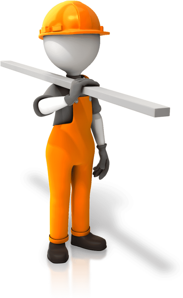 Dedicated Factory Worker Ready for Action PNG