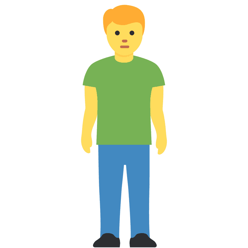 Person with Microphone Stand for Performances PNG