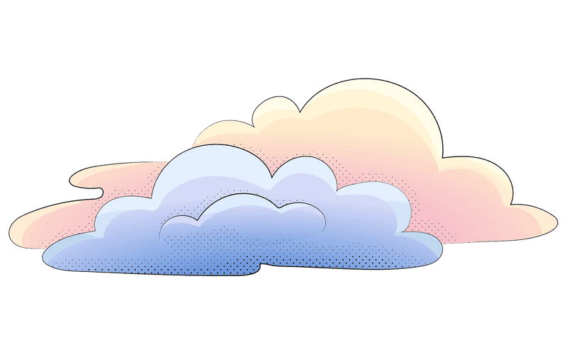 Dreamy Cloud Palette PNG