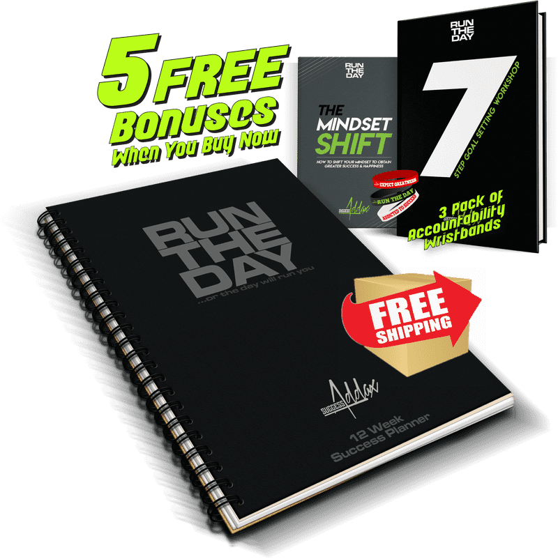 Run the Day Ultimate Day Planner Collection PNG
