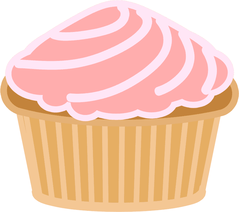 Delightful Cupcake Stand for Sweet Treats PNG