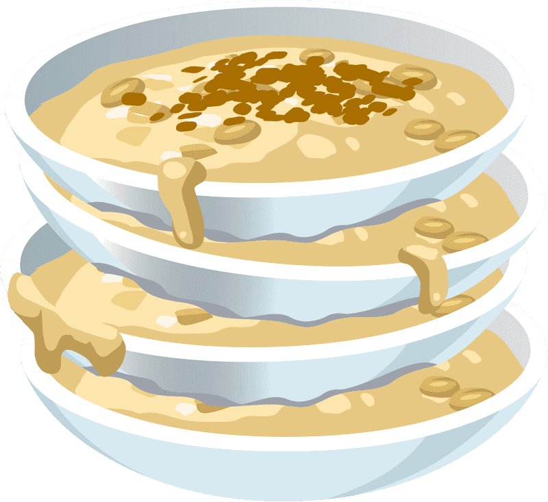 Oatmeal Delight Layers of Creamy Goodness PNG