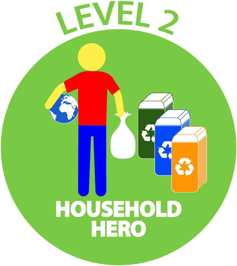 Eco-Conscious Child Champion of Recycling PNG