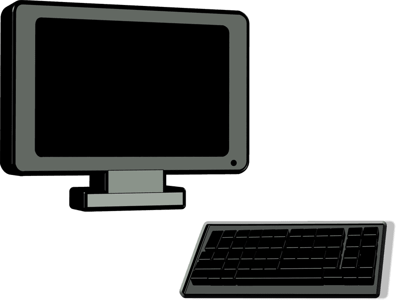 Keyboard Companion for Your Computer Setup PNG