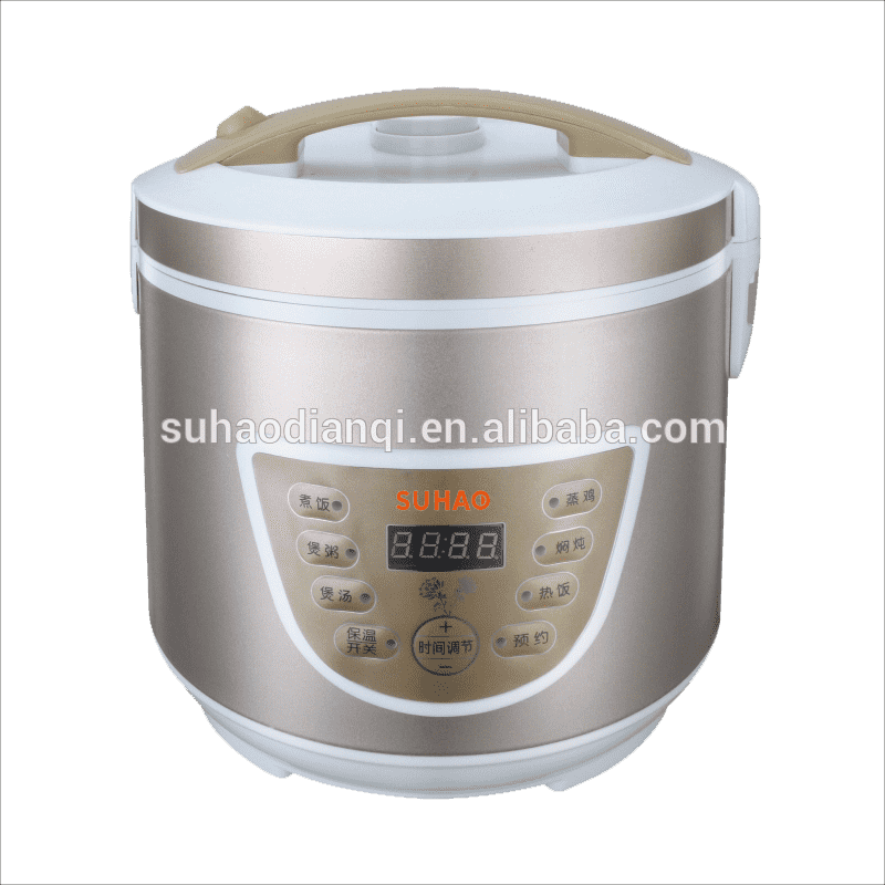 Advanced Digital Rice Cooker with Multiple Functions PNG
