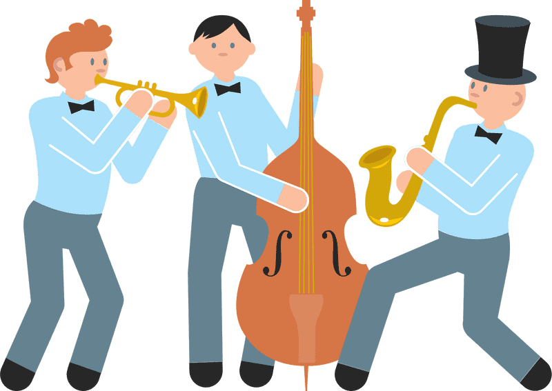 Swinging Rhythms Jazz Band PNG