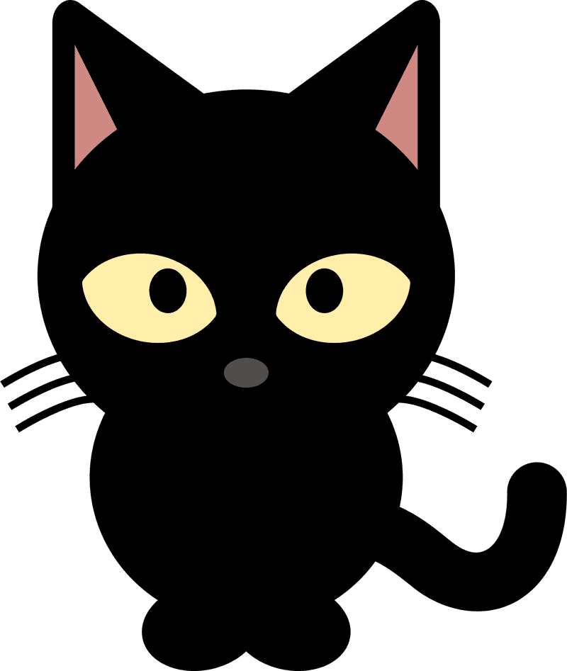 Mysterious Midnight Cat Eyes PNG