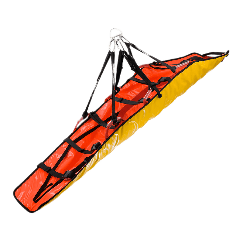 Versatile Rescue Kayak with Secure Straps PNG