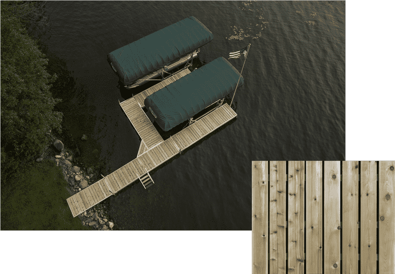 Tranquil Waterside Pier Retreat PNG