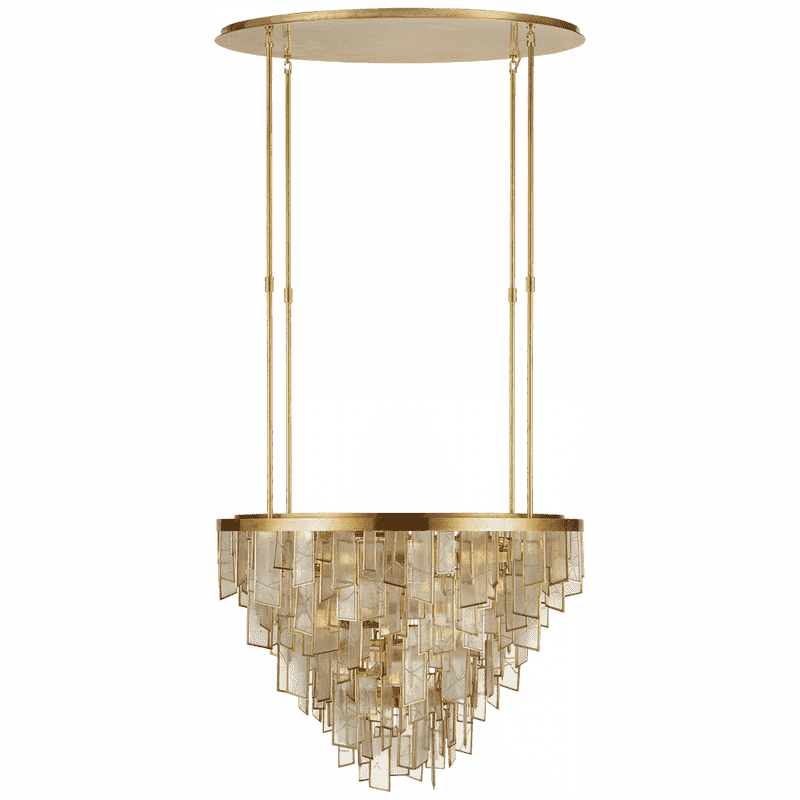 Elegant Waterfall of Crystal Light PNG