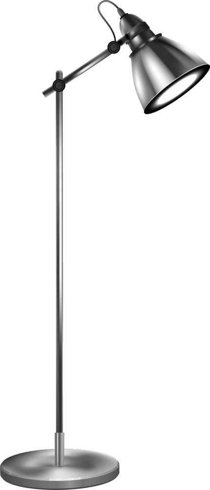 Elegant Modern Lamp and Light Design PNG