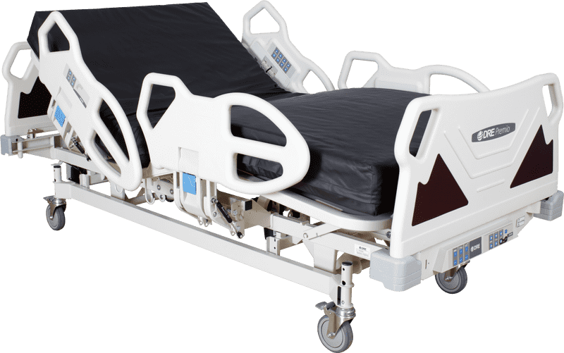Advanced Hospital Bed for Patient Comfort PNG