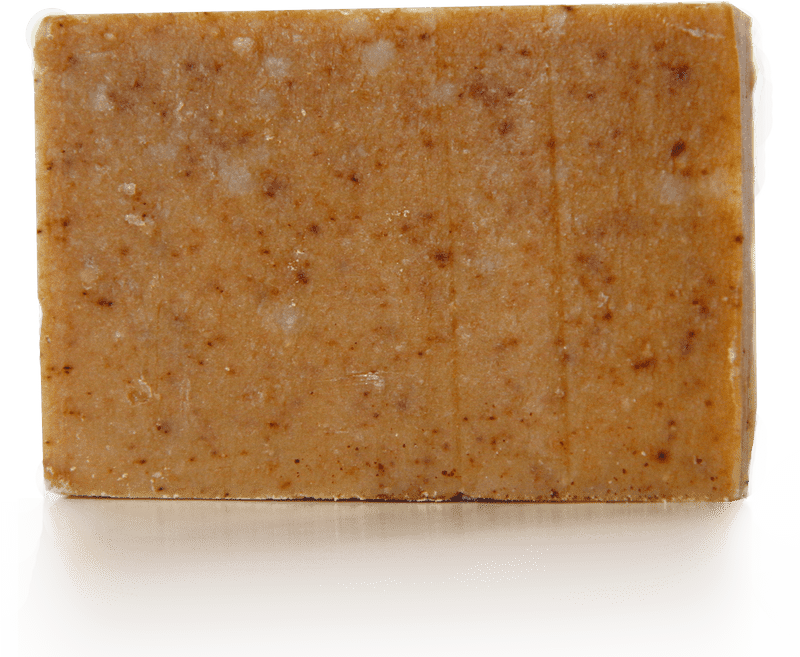 Natural Exfoliating Soap Bar with Almonds PNG