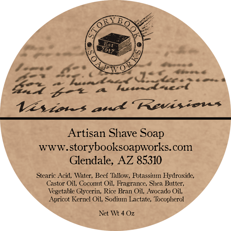 Artisan Storybook Shave Soap Blend PNG