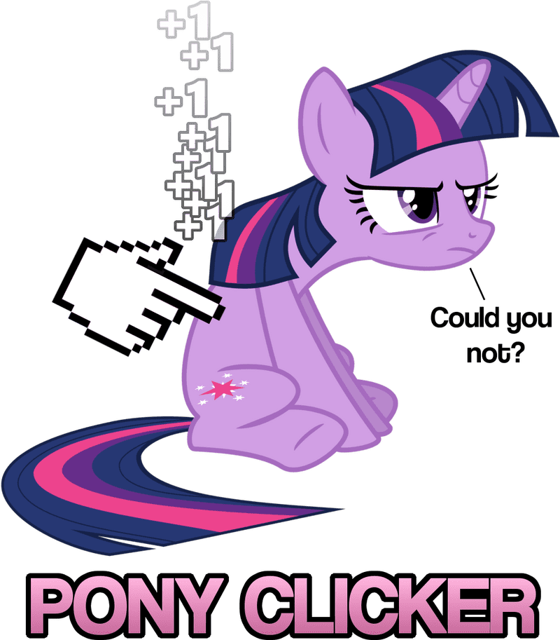 Pony Clicker Cursor Adventures in a Fantasy World PNG