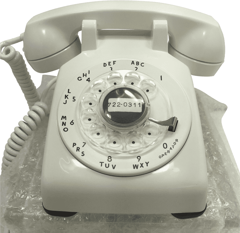 Charming Retro Telephone from the Past PNG