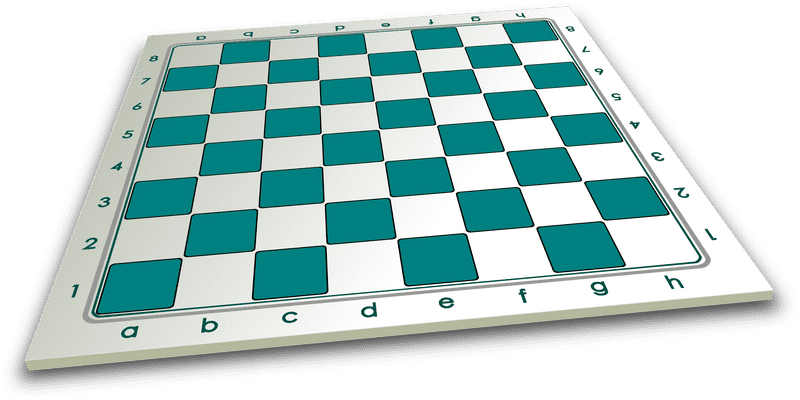Dynamic Chessboard of Strategic Battles PNG