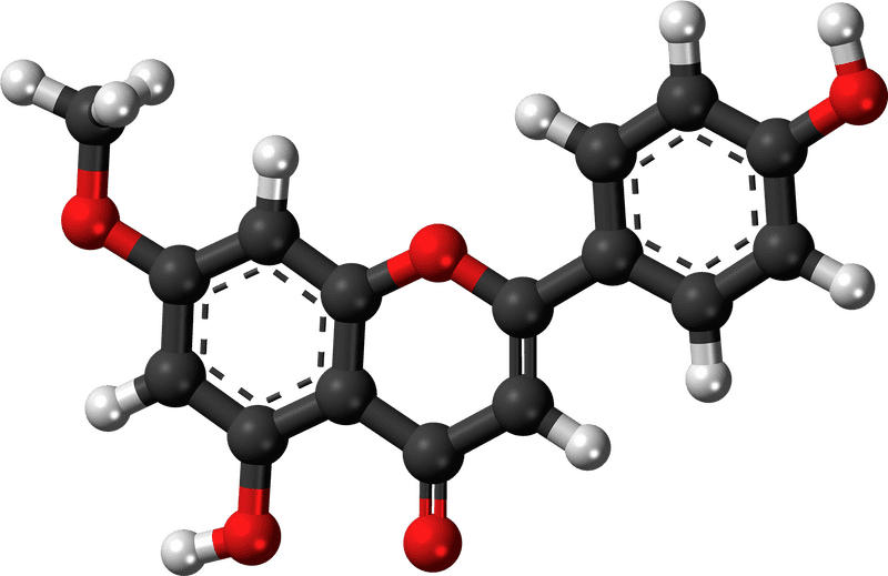 Complex Organic Molecule Structure PNG