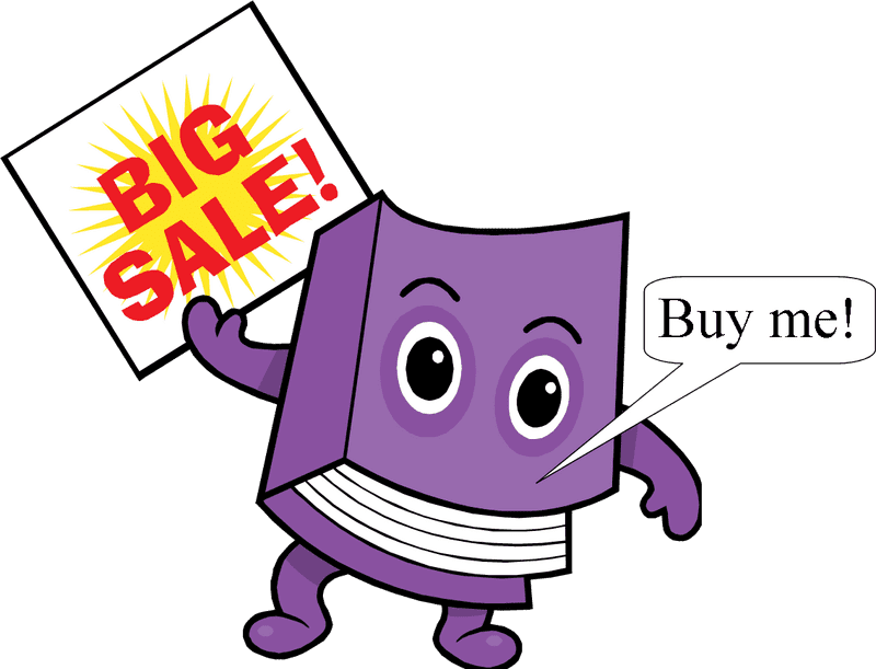 Book Sale Extravaganza Don't Miss Out! PNG