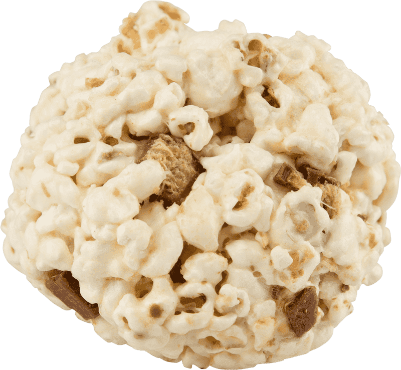 Delicious Sweet Treat Popcorn Bucket Delight PNG