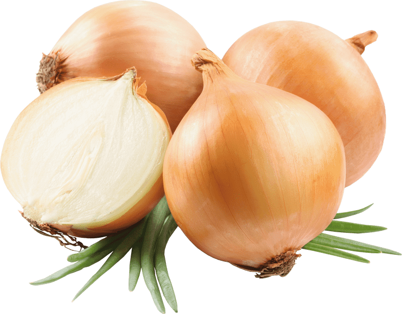 Freshly Cut Onion Rings Delight PNG