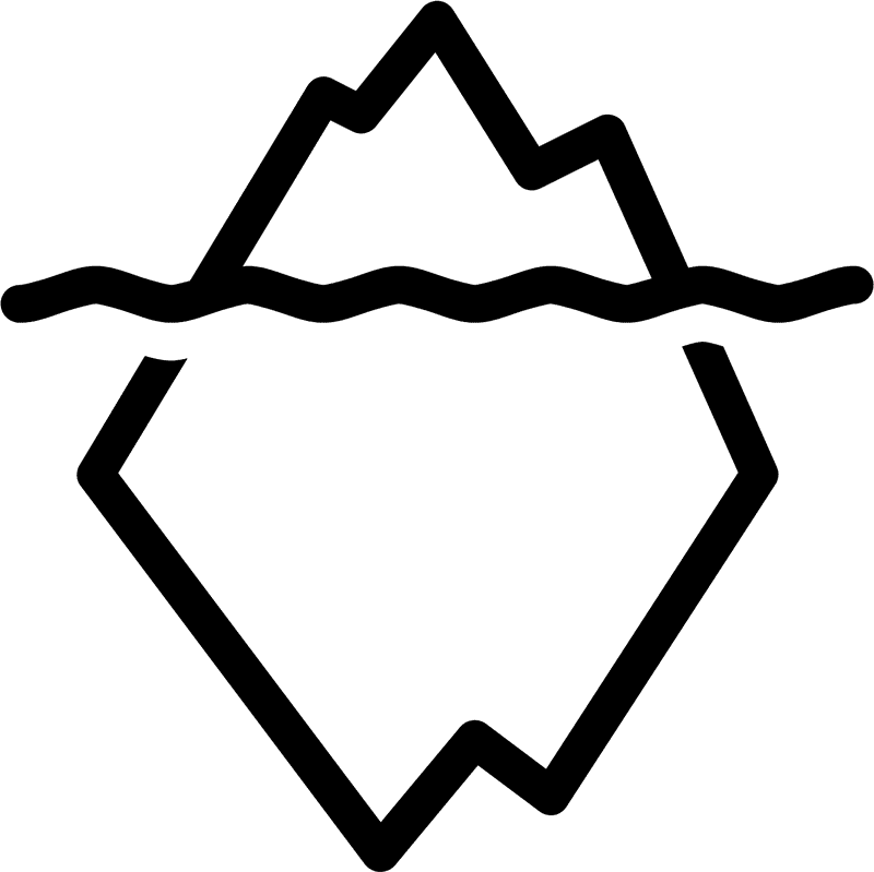 Whispers of the Iceberg Abyss PNG