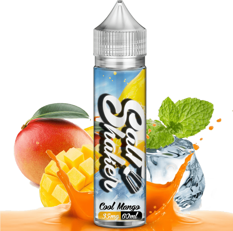 Cool Mango Splash Refreshing Vape Delight PNG