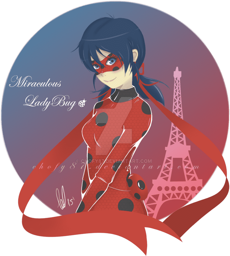 Miraculous Adventures of Ladybug in Paris PNG