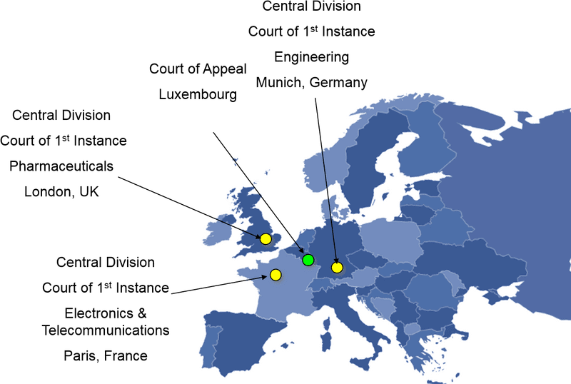 World Map of European Cities and Landmarks PNG