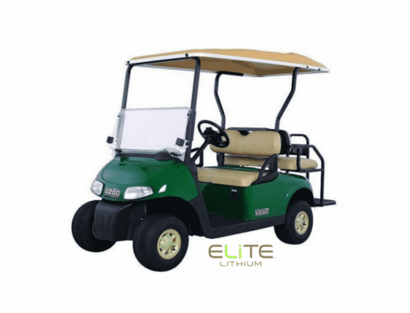 Elite Lithium Golf Cart for Comfortable Rides PNG