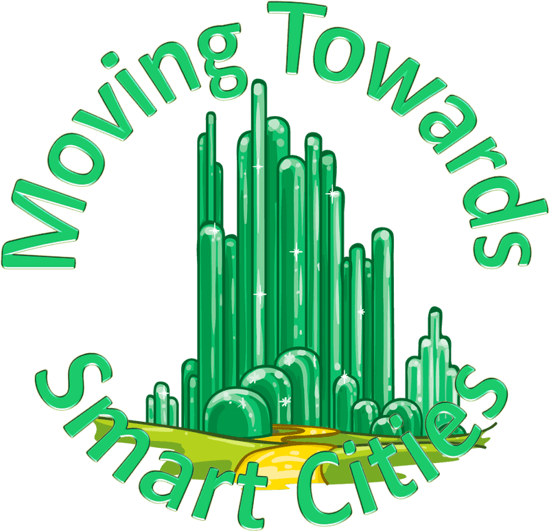 Smart City Skyline A Green Tomorrow PNG