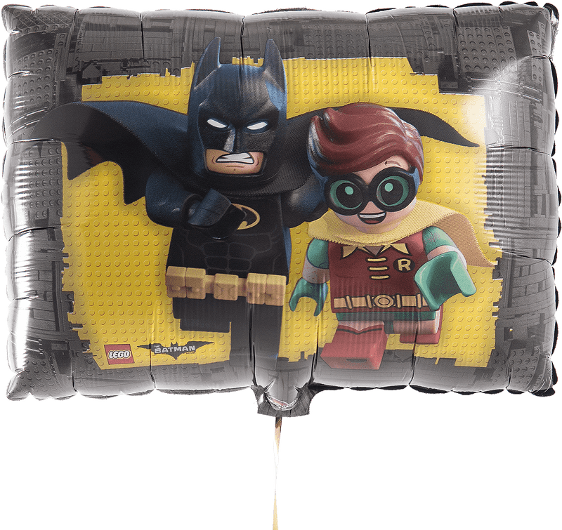 Lego Batman and Robin Adventure Balloon PNG