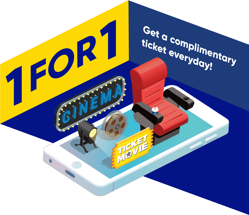 Exclusive Cinema Ticket Giveaway Promotion PNG