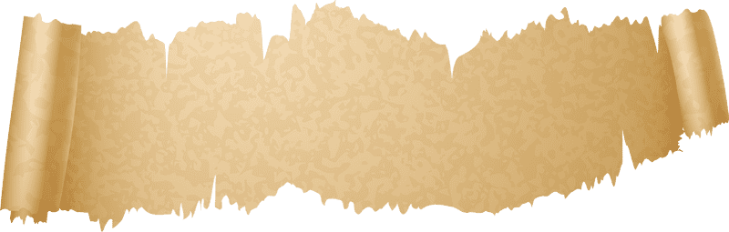 Vintage Scroll Banner Design PNG