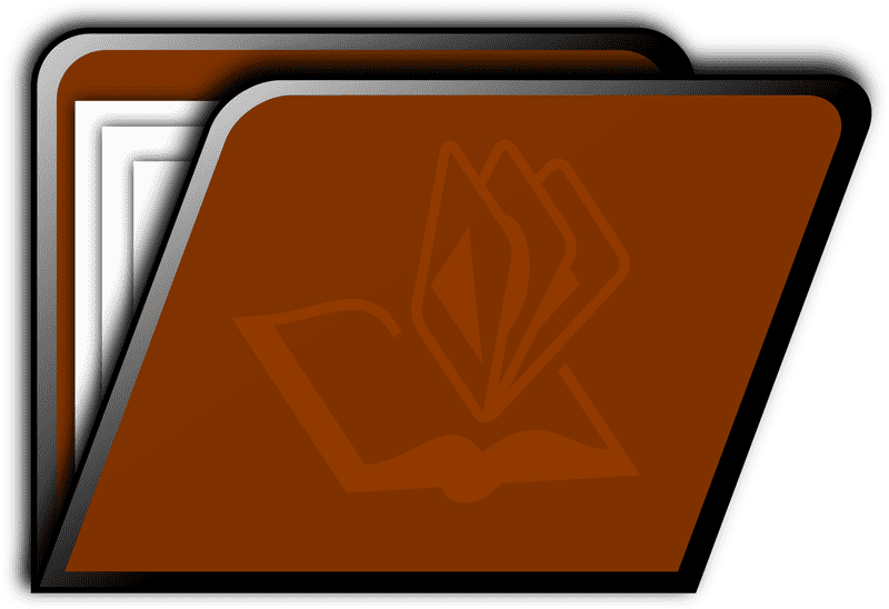 Folder of Knowledge and Ideas PNG