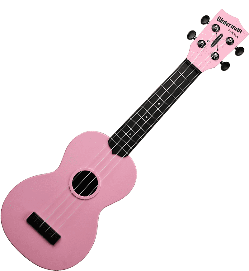 Playful Pink Ukulele for Joyful Strumming PNG