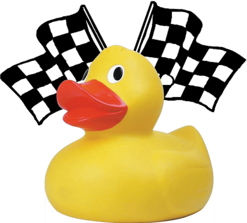 Rubber Duck Racing Champion PNG
