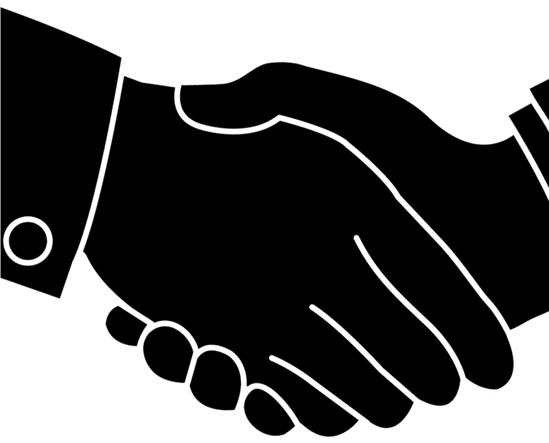 Unity Through Handshake A Symbol of Agreement PNG