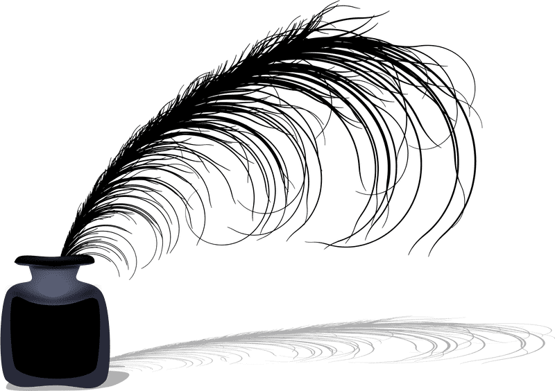 Classic Ink Bottle for Creative Expressions PNG