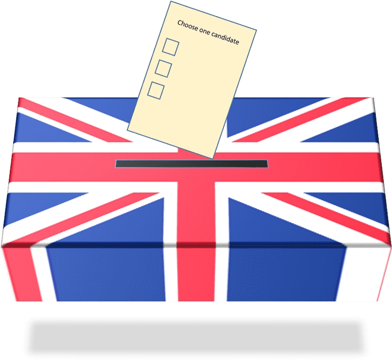 UK Election Ballot Choose Your Candidate PNG