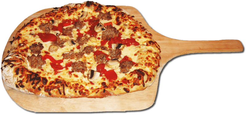 Savory Meat Lovers' Pizza Delight PNG