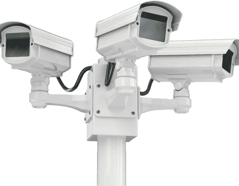 Advanced Security Lock with Surveillance System PNG