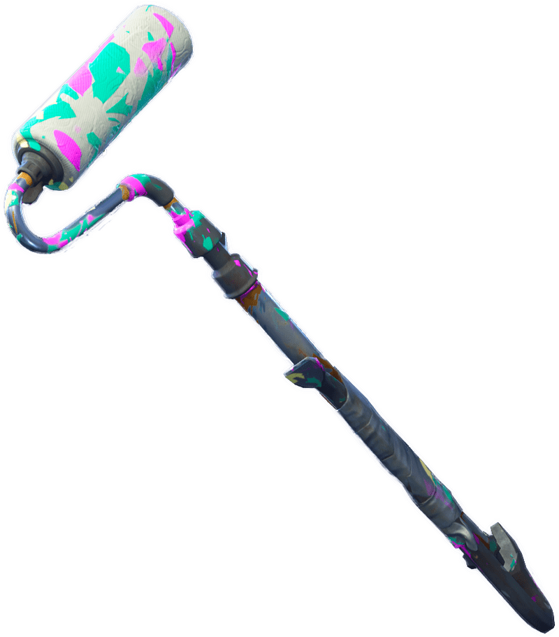 Colorful Paint Roller for Artistic Expressions PNG