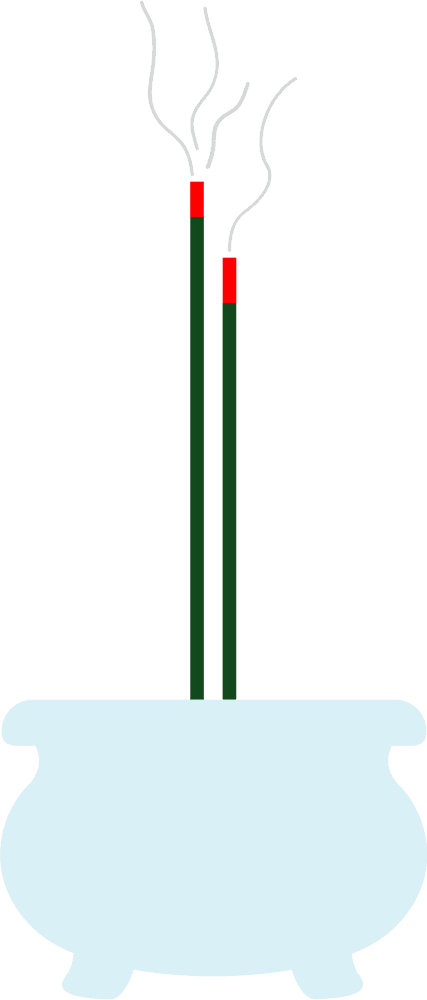 Tranquil Aromas Incense for Serenity PNG