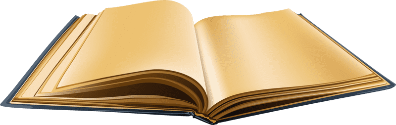 Open Book of Infinite Knowledge PNG