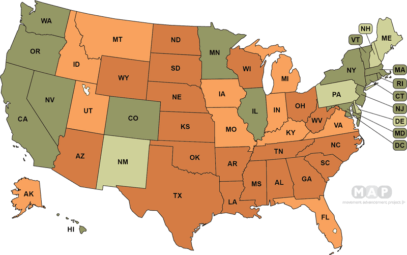 Detailed Island Map of the United States Regions PNG