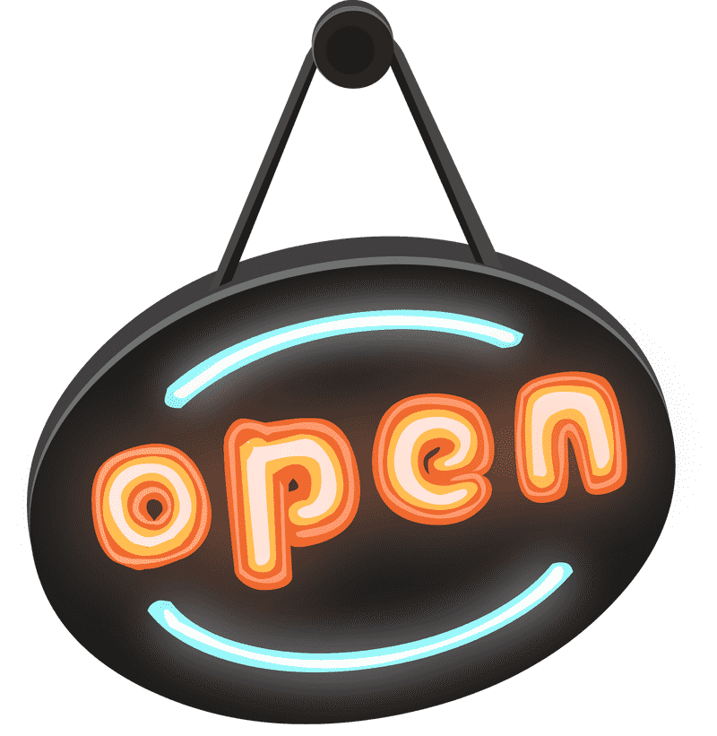 Bright Neon Sign Welcome In! PNG
