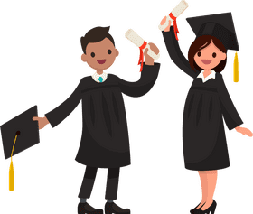 Celebrating Graduation Success and New Beginnings PNG